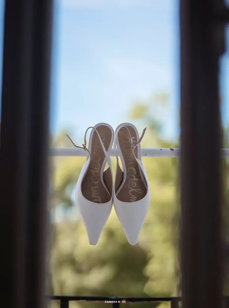 Cynthia’s wedding shoes