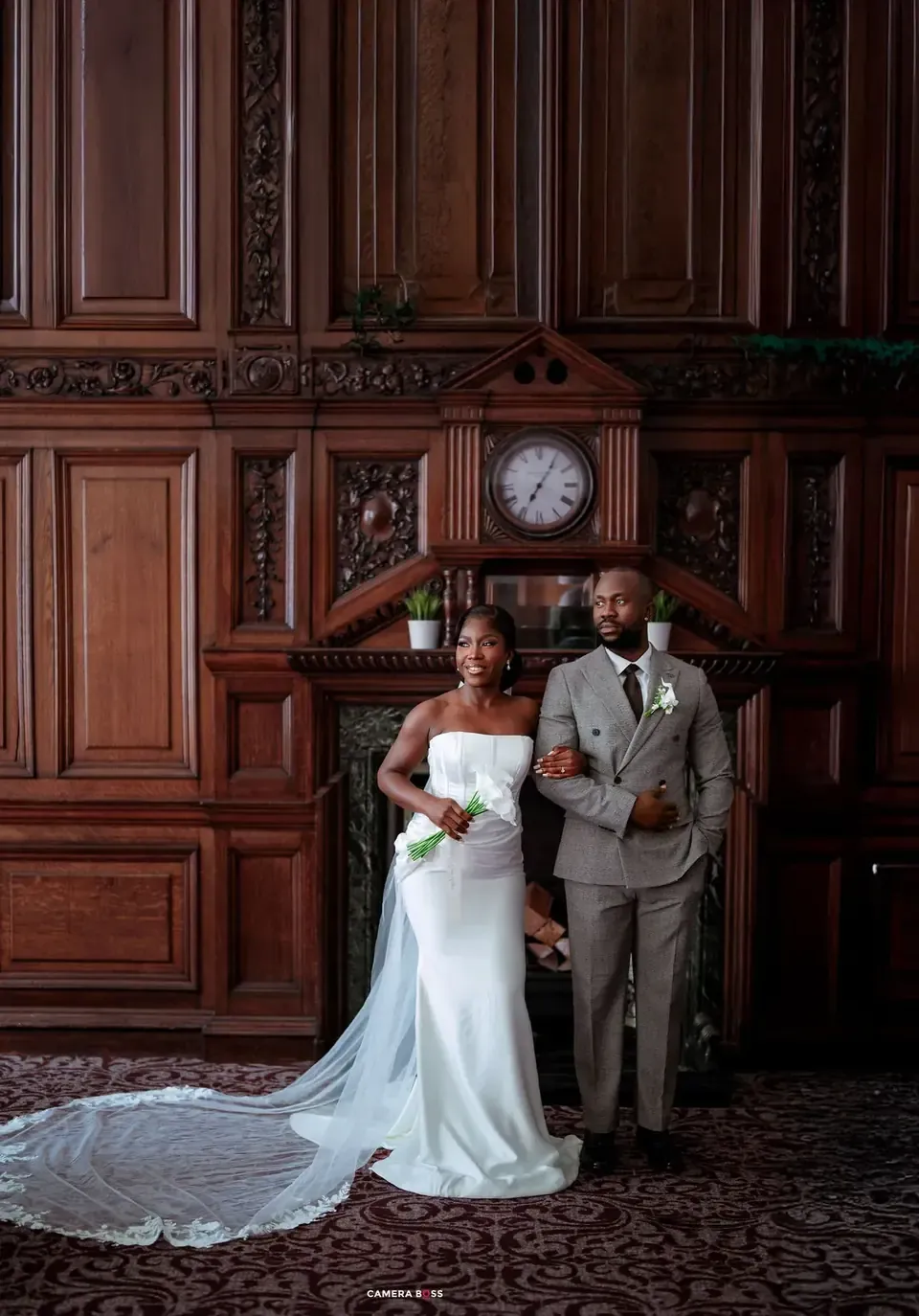 Opeyemi and her partner together