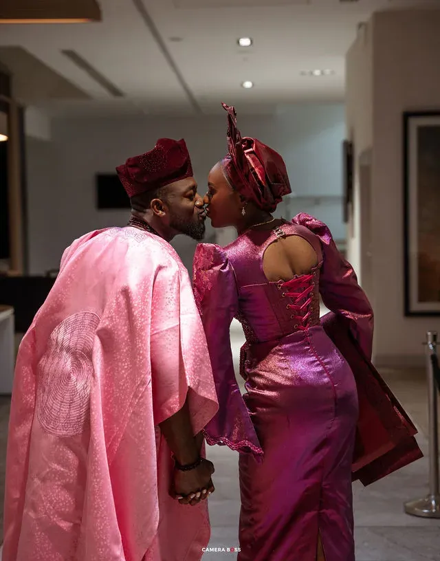 A couple turning together during their pre-wedding session. CameraBoss portfolio: Tolu Prewedding Birmingham.